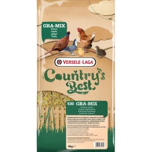 Sparpaket 2 x 4 kg Versele-Laga Country's Best Gra-Mix Ardenner Mischung Geflügel Hauptfutter Preiswert